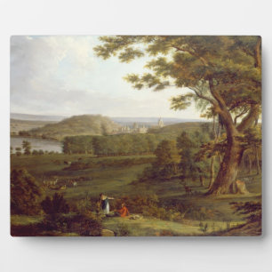 T31507 View from the North West of Castle Howard, Plaque