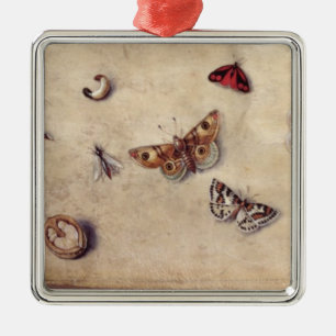 T31566 A Study of Various Insects, Fruit and Anima Metal Tree Decoration