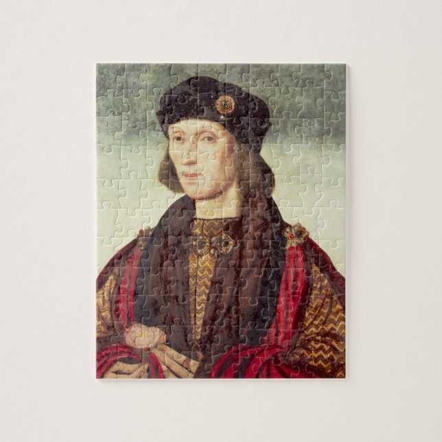 T31778 Portrait of Henry VII (1457-1509) Jigsaw Puzzle (Vertical)