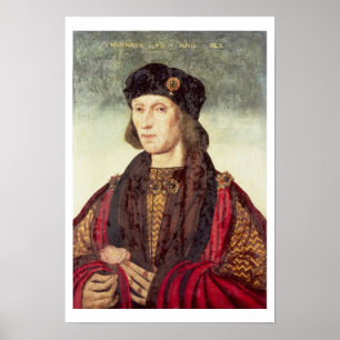 T31778 Portrait of Henry VII (1457-1509) Poster