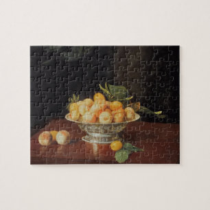 T32176 Still Life of Peaches, c.1700 Jigsaw Puzzle