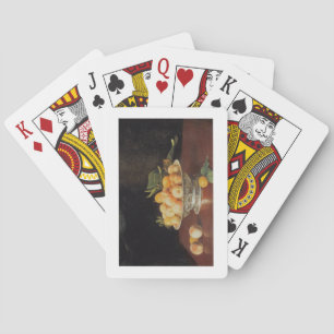 T32176 Still Life of Peaches, c.1700 Playing Cards