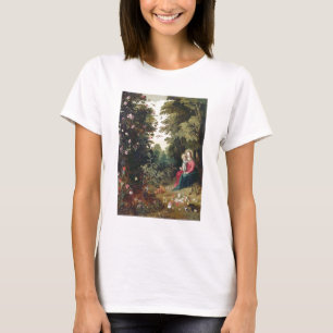 T32789 The Madonna and Child in a Landscape (panel T-Shirt