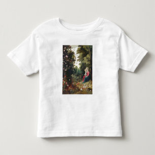 T32789 The Madonna and Child in a Landscape (panel Toddler T-Shirt