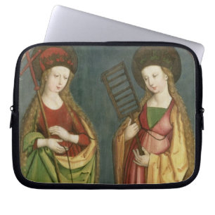 T32982 St. Margaret of Antioch and St. Faith, c.15 Laptop Sleeve