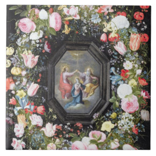 T33453 The Coronation of the Virgin surrounded by Tile