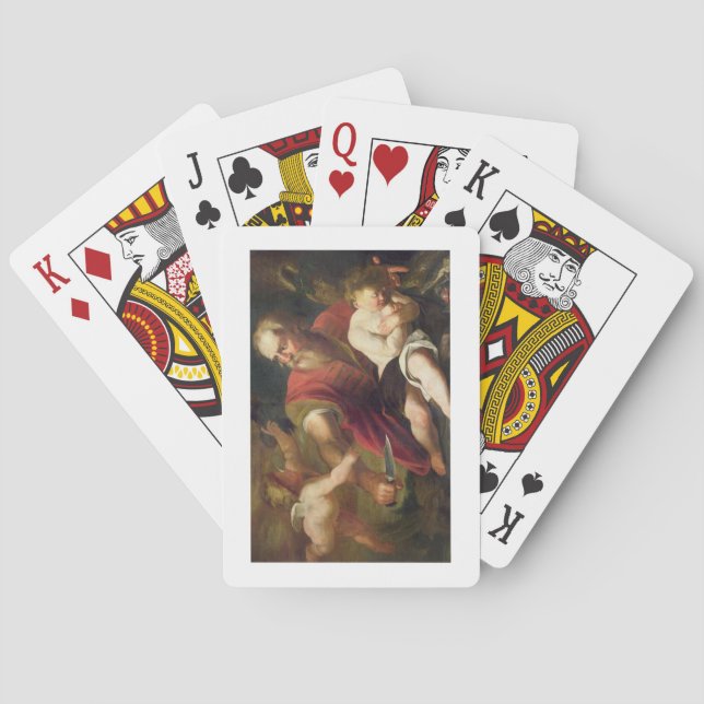 T33486 The Sacrifice of Isaac Playing Cards (Back)