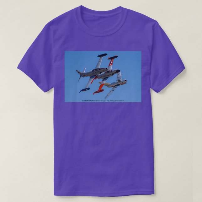 T33s and MiG15  T-Shirt (Design Front)