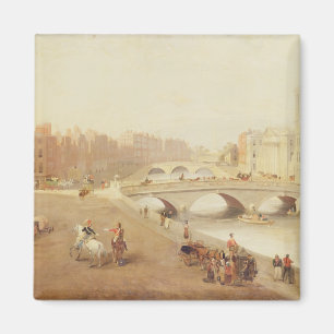T34018 The River Liffey and the Law Courts, Dublin Magnet