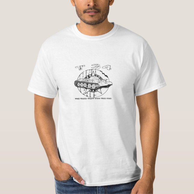 T34 Russian T-Shirt (Front)