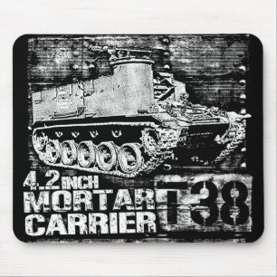 T38 4.2 inch Mortar Carrier Mouse Mat
