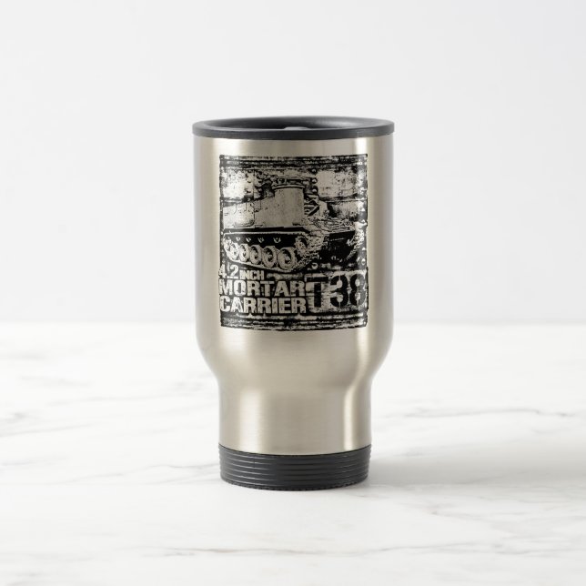 T38 4.2 inch Mortar Carrier Travel Mug (Center)