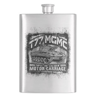 T77 MGMC Hip Flask Classic Flask