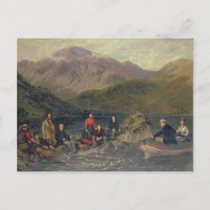 T7833 Fishing at Haweswater Postcard