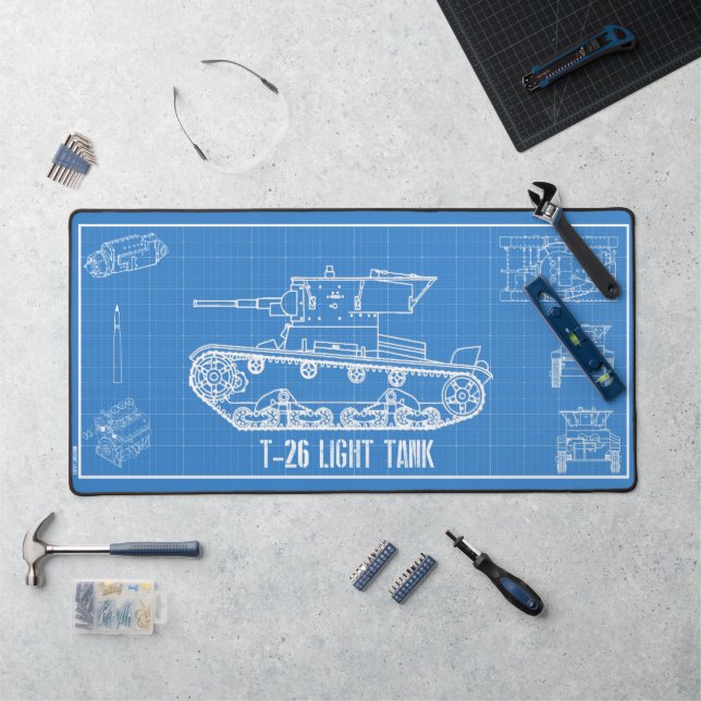 T-26 tank mouse pad (Workstation)
