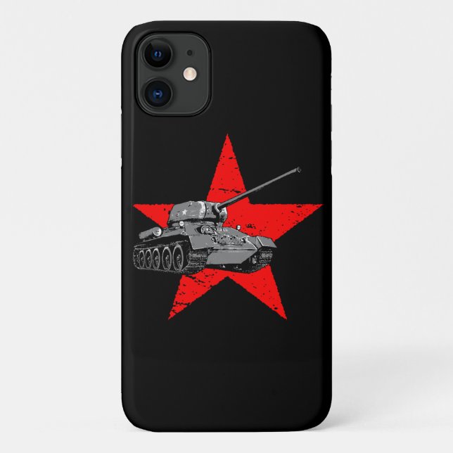 T-34-85 Soviet medium tank Case-Mate iPhone Case (Back)
