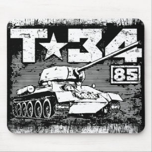 T-34-85 Soviet medium tank Mouse Mat