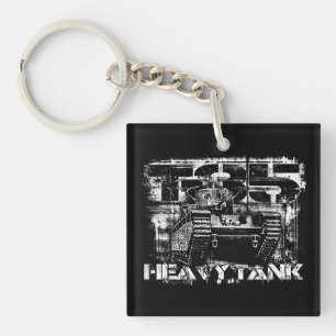 T-35 Square (double-sided) Keychain