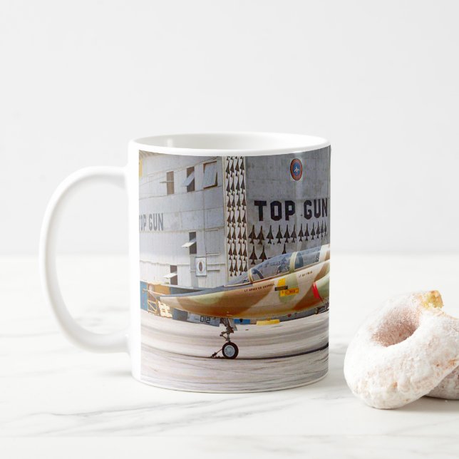 T-38A TALON COFFEE MUG (With Donut)