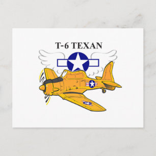 T-6 Texan Postcard
