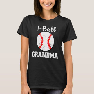 T Ball Grandma  Ball Player Grandma T-Shirt