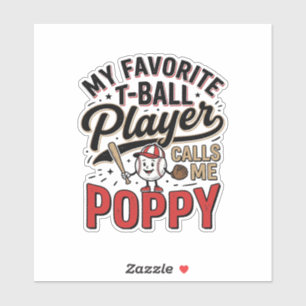 T-Ball Poppy Vintage Engraving Shirt Design_1