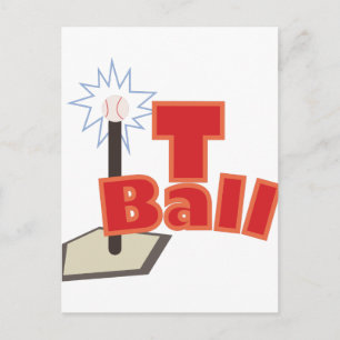 T-Ball Postcard