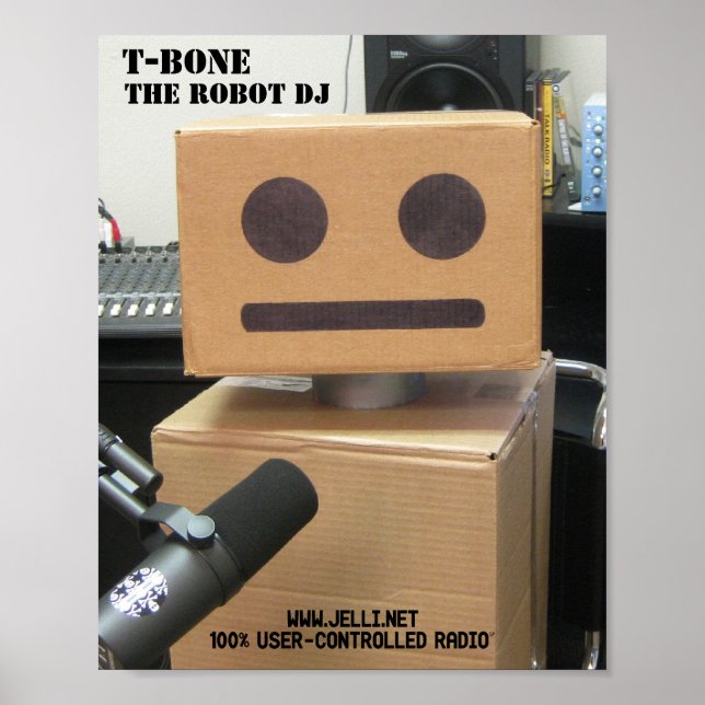 T-Bone Headshot Poster (Front)