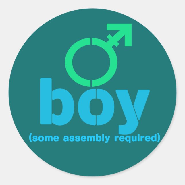 T-Boy Assembly Stickers (Front)