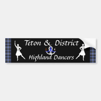 T&D Highland Dancers Bumper Sticker