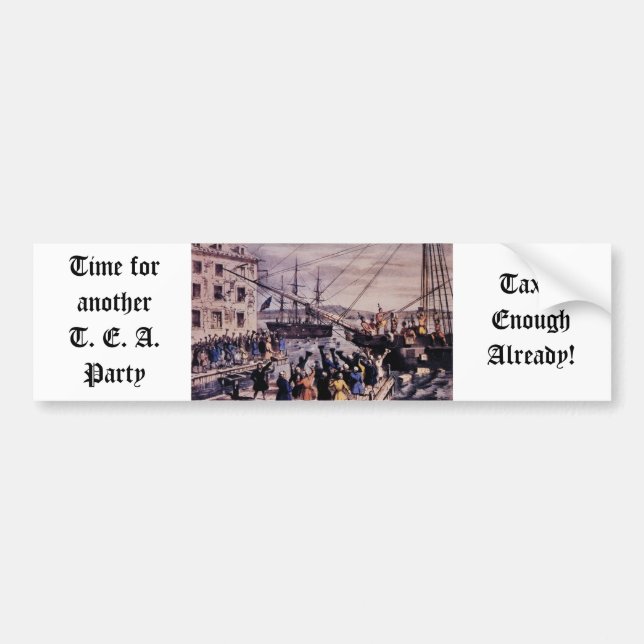 T.E.A. Bumper Sticker (Front)