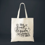 T E Q U I L A  Bachelorette Party Tote<br><div class="desc">This cute tote is part of CashOriginals' Bachelorette Party line. Have fun accessories for your Bachelorette weekend! Calligraphy design by CashOriginals.</div>