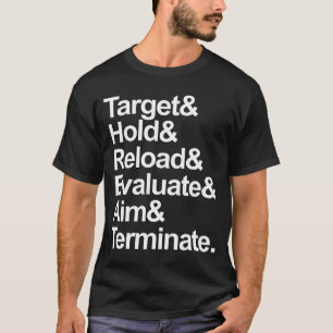T.H.R.E.A.T. Military Shooting Acronym Sniper T-Shirt