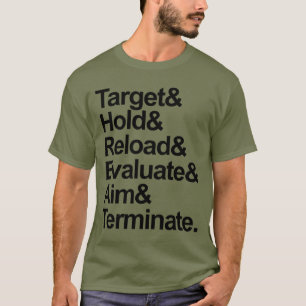 T.H.R.E.A.T. Military Shooting Acronym Sniper T-Shirt