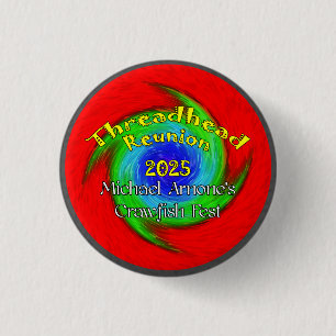 T.H. REUNION 3 CM ROUND BADGE