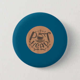 T-head Funny Coffee Caffeine Baristas And Coffee L 6 Cm Round Badge