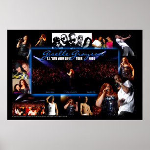 T.I. Live Your Life Tour 2009 Poster