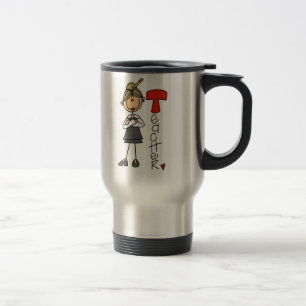 T is for Teacher Travel Mug