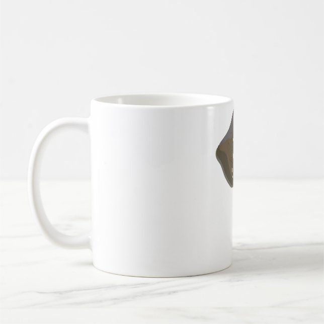 T is for Thornback Ray Coffee Mug (Left)