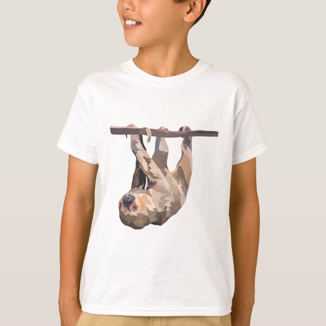 T is for Two Toed Sloth T-Shirt (Front)