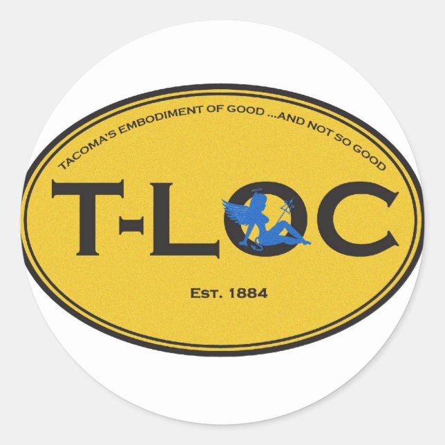 T-Loc Goodnotgood Classic Round Sticker (Front)