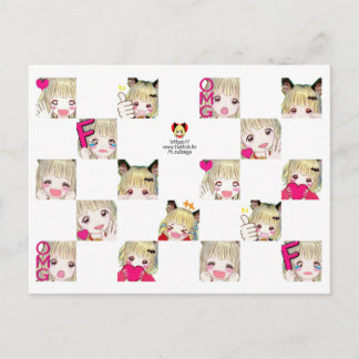 t_mikage postcard[EMOTE]/ミカゲポストカード[EMOTE] Postcard