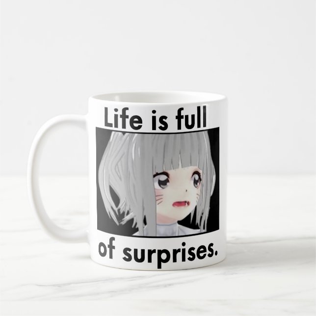 t_mikage surprise mug / Mikage surprise Mag (Left)