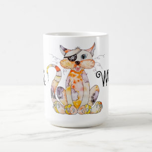 T.N.R. Works Tipped Ear Cat Mug