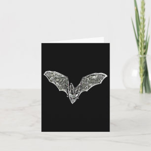 T Night Vampire Halloween Wing Flying Mammals Ts Card