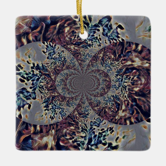 T. Nova Ceramic Ornament (Front)