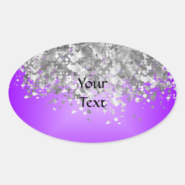 t oval sticker (Front)