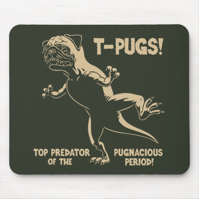 T-PUGS! MOUSE MAT (Front)