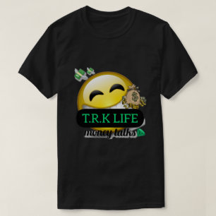 T.R.K SMILEY FACE MONEY TALKS TSHIRT
