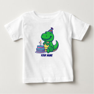 T-Rex 1st Birthday Baby T-Shirt